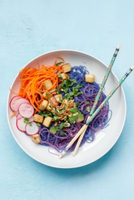 Blue Magic Noodle Bowl