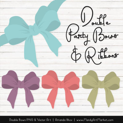 Free Vintage Party Bow Clipart