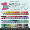 Rainbow Stand Mixer Clipart
