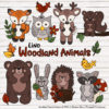 Natural Free Woodland Animal Clipart